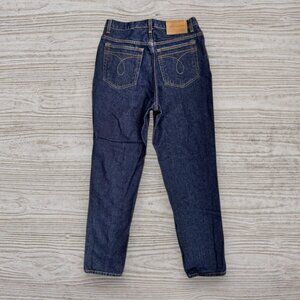 Vintage Calvin Klein Jeans Women's Size 12 High Rise 5-Pocket Straight Leg Denim